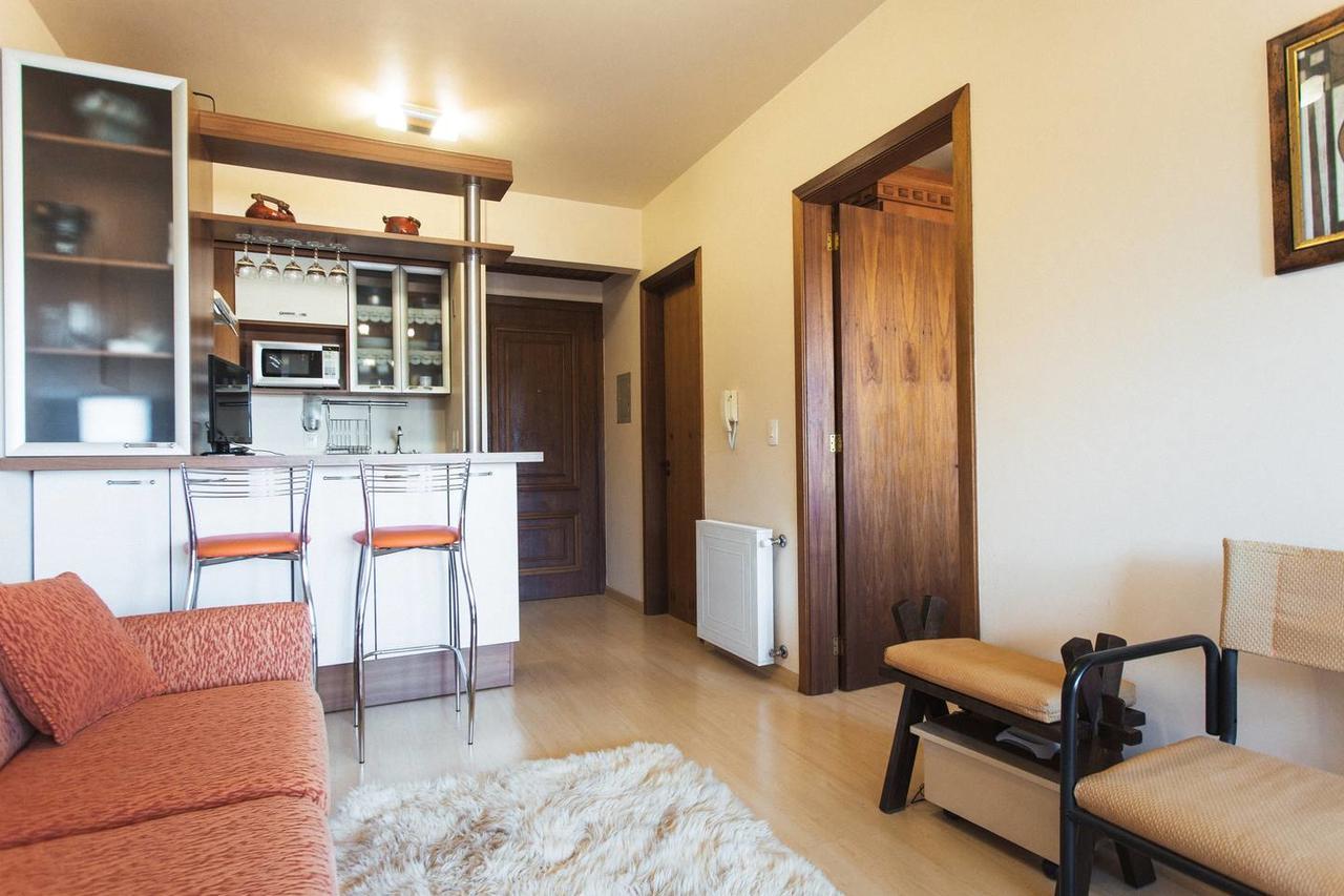 Belo Apartamento E Completo No Centro Com Vista Gramado Dış mekan fotoğraf