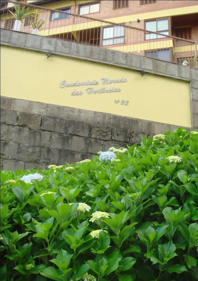 Belo Apartamento E Completo No Centro Com Vista Gramado Dış mekan fotoğraf